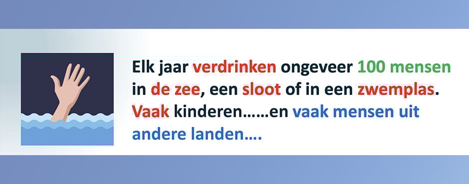 Een levensbelangrijke vraag: hebben alle leerlingen een zwemdiploma? 1 zwemdiploma