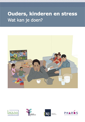Beeldverhaal Ouders kinderen en stress 300